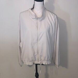 Old Navy Active StretchTech Packable Ruffle-Trim Jacket Lightweight Athletic